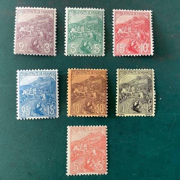 Monaco 1919 - Orphelins De Guerre gekeurd Scheller - MH -, Timbres & Monnaies, Timbres | Europe | France