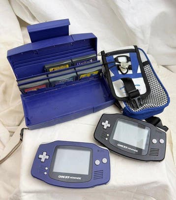 Nintendo - Game Boy Advance x 2 - Videogameconsole + games, Nieuw