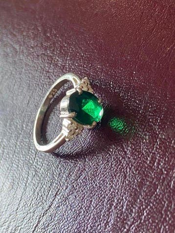 Sans prix de réserve - Bague de fiançailles Argent - 3.01ct.