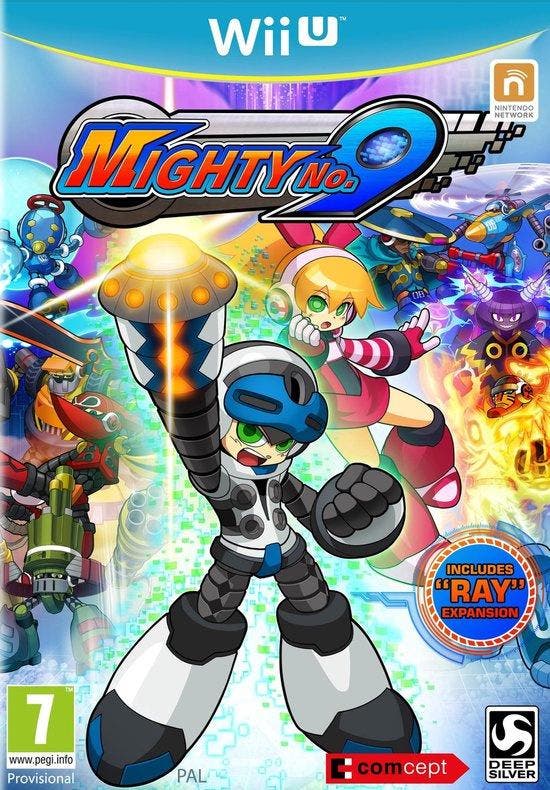 Mighty No. 9 (Wii U Games), Games en Spelcomputers, Games | Nintendo Wii U, Zo goed als nieuw, Ophalen of Verzenden