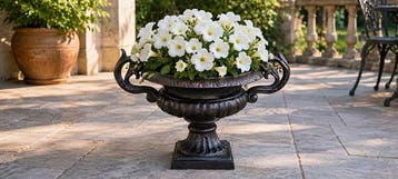 Jardinière - Fonte - Vase en fonte