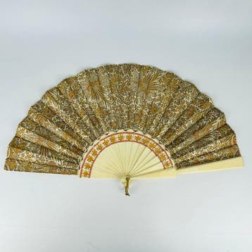 Éventail - Os - Belle Époque Bone Folding