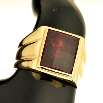 Ring - 18 karaat Geel goud, Nieuw