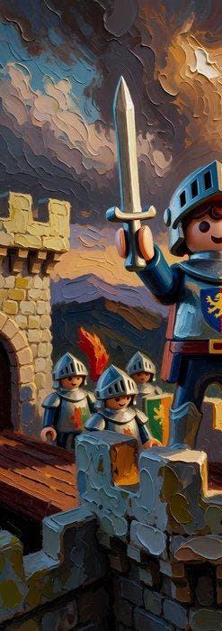 ssick lab - [XL MATTE PAPER] Bastion Guard, Antiek en Kunst