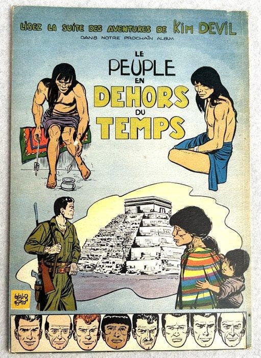 Kim Devil T1 - La Cité perdue - B - 1 Album - Eerste druk -, Livres, BD