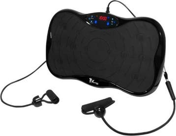 Trilplaat Fitness | Compact Zwart | Nieuw | Scherpe Prijs, Sport en Fitness, Kunststof, Rug, Trilplaat, Nieuw