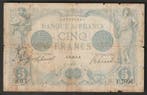 France Frankreich Pick 70 5 Francs Bleu 05/09/1915 Balance, Verzenden, België
