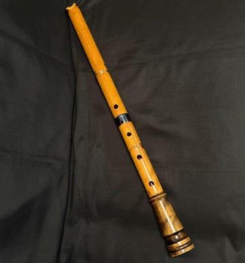 Vintage - Wooden Shakuhachi Flute, Kinpucho  Brand,, Nieuw