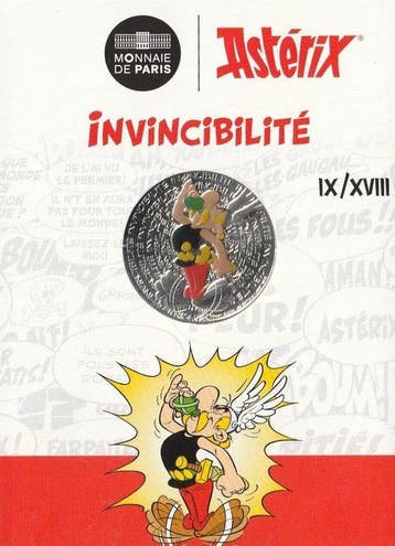 Frankrijk. 10 Euro 2022 - Asterix Invincibilite - 17g, Postzegels en Munten