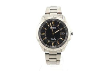 Seiko - SOLAR TITANIUM - Zonder minimumprijs - V145-0AX0 -, Bijoux, Sacs & Beauté