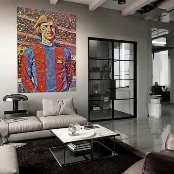 Jacob Hitt - does Johan Cruijff w/COA XXL