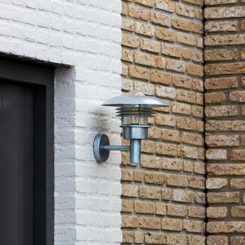 Wandverlichting modern Riga Muurlamp Zilver, Verzenden, Nieuw