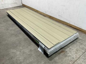 Veiling - 144x Cedral gevelstrook - Olijfgroen - 360x18,6x1,, Bricolage & Construction, Tuiles & Revêtements de toit