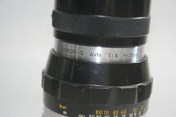 Nikon NIKKOR-Q Auto 1:4 f=20cm Zoomlens, Nieuw