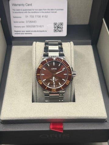 Oris - Aquis - Sans prix de réserve - Homme - 2023, Handtassen en Accessoires, Nieuw