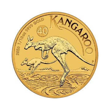 Gouden Kangaroo munt 2026 1/10 troy ounce