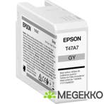 Epson C13T47A700 inktcartridge Origineel Grijs 1 stuk(s), Verzenden