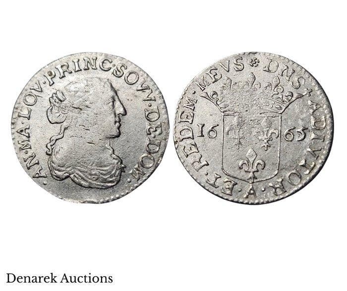 Vorstendom Dombes Anne-Marie-Louise dOrléans (1657-1693)., Timbres & Monnaies, Monnaies | Europe | Monnaies non-euro