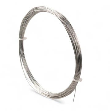 Staalkabel 1mm 20 meter gebundeld, Verzenden, Nieuw