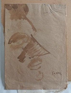 Ardengo Soffici (1879-1964) - Studio da Picasso, Antiek en Kunst, Kunst | Schilderijen | Klassiek