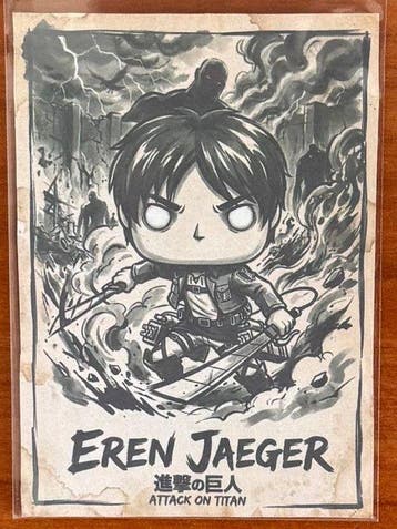 Funko - Funko Pop - Attack on Titan – Eren Jaeger #1165 +
