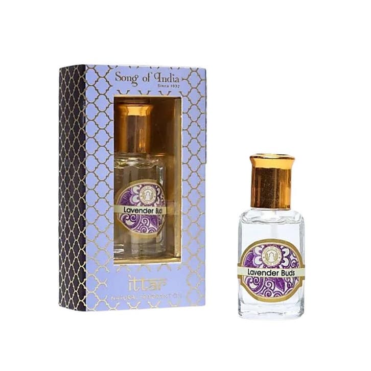 Geurolie Parfum Lavendelknoppen - 10 ml - Song of India, Sport en Fitness, Gezondheidsproducten en Wellness, Ophalen of Verzenden