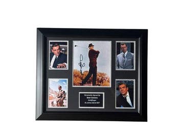 James Bond 007: Goldfinger - Sean Connery Signed Framed, Collections