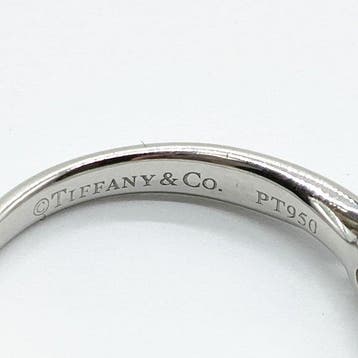 Zonder minimumprijs - Tiffany & Co. - Ring Platina -