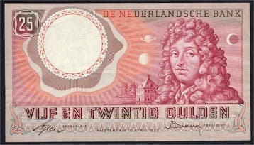 Nederland. - 6 Banknotes 1955/1997 (Zonder minimumprijs)