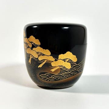 Japanese Iso-matsu Maki-e Natsume - Natsume - Hout