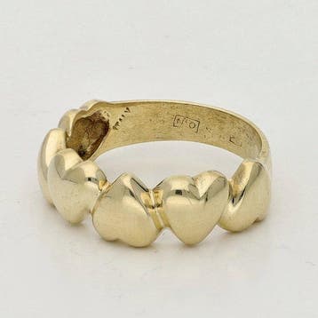 Ring - 14 karaat Geel goud, Nieuw