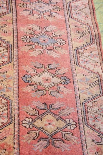 Kwalitatieve Turkse handgemaakte wol Milas-loper in, Huis en Inrichting, Stoffering | Tapijten en Vloerkleden, Nieuw