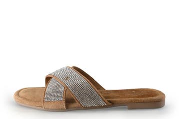 Lazamani Slippers in maat 38 Zilver, Kleding | Dames, Slippers, Overige kleuren, Verzenden, Lazamani