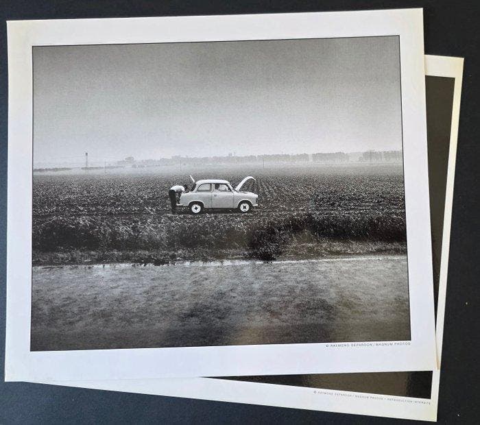 Raymond Depardon - 2 tirages rares : Train entre Hö Chi Minh, Antiquités & Art, Art | Objets design