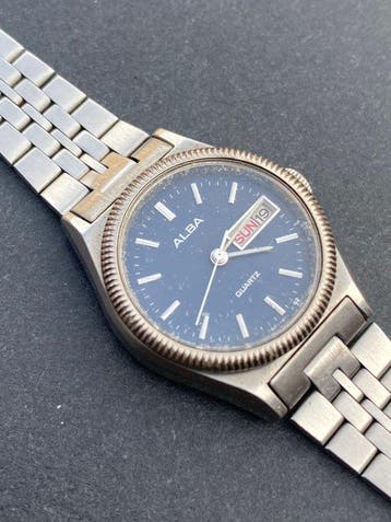 Alba - Seiko Alba Watch Women 24mm Gold-toned Dial & Metal