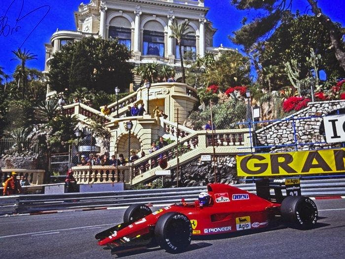 Ferrari - Alain Prost - 1991 - Foto, Collections, Marques automobiles, Motos & Formules 1