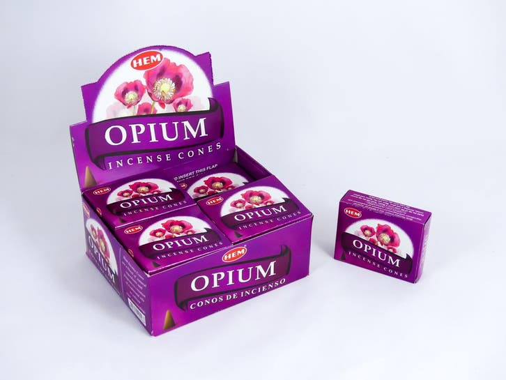 HEM Wierook Kegels / Cones - Opium - Voordeelbox (12 Pakj..., Maison & Meubles, Accessoires pour la Maison | Autre, Enlèvement ou Envoi