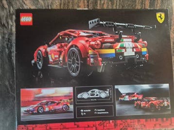 Lego Set - 42125 - Technic - FERRARI 488 GTE AF CORSE #51, Nieuw