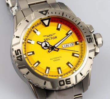 Sector - Legend - Automatic - TITANIUM - Helium valve -, Nieuw