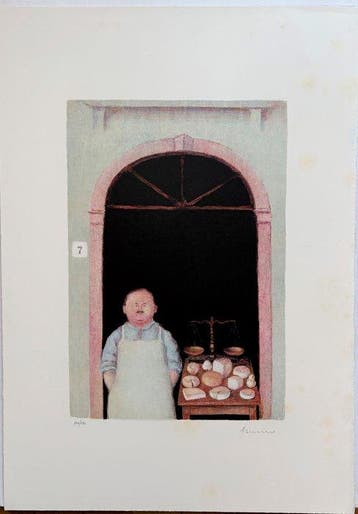 Antonio Bueno (1918-1984) - Formaggiaio Berlusconi