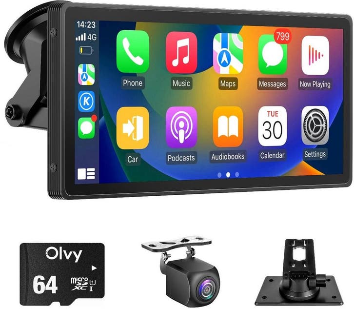 Carplay Scherm - Android & Apple - Achteruitrijcamera - Navi, Autos : Divers, Autoradios, Envoi