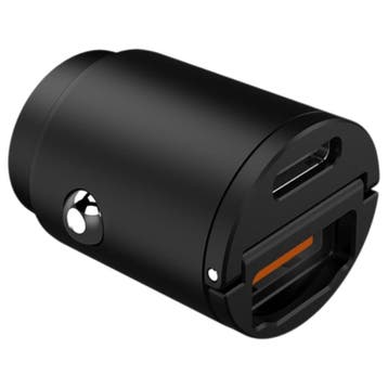 Celly CC Mini Autolader 1x USB-A + 1x USB-C 30W, Télécoms, Chargeurs de voiture, Verzenden