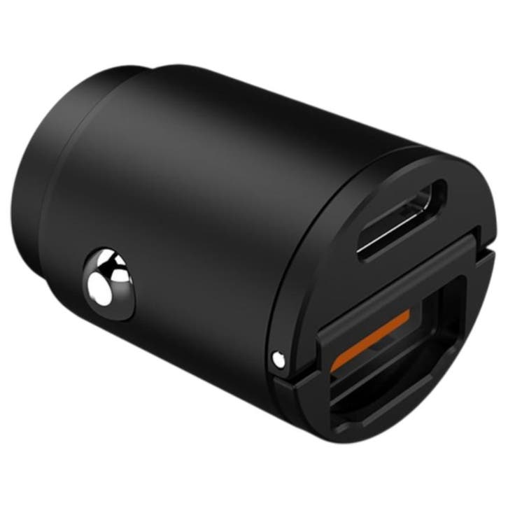 Celly CC Mini Autolader 1x USB-A + 1x USB-C 30W, Télécoms, Chargeurs de voiture, Envoi