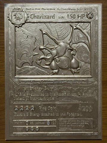 Svroa Studio - Beeldje - Pokémon Art - Charizard Base Set, Nieuw