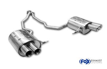 FOX BMW X5 E53 einddemper rechts/links - 2x80 Type 25 rechts, Verzenden, Nieuw