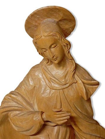 Bergmann - Oberammergau - Beeldhouwwerk - Onbevlekte