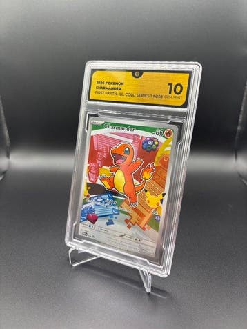 Pokémon - 1 Graded card - Charmander 038 First Partner Ill, Nieuw