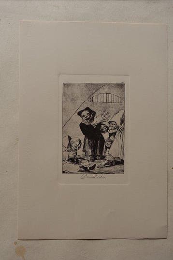 Francisco De Goya (1746-1828) - Caprichos, Blatt #49