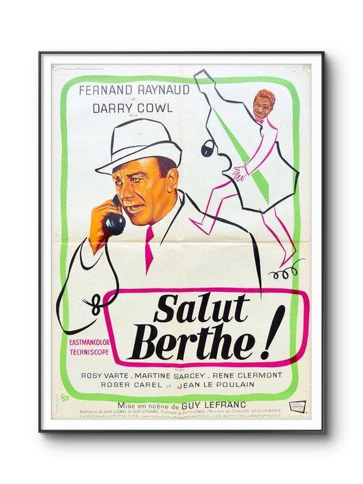 Fernand Raynaud / Darry Cowl - Salut Berthe! - Original, Collections, Cinéma & Télévision