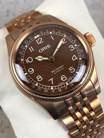 Oris - Big Crown Pointer Date Bronze Automatic - Sans prix
